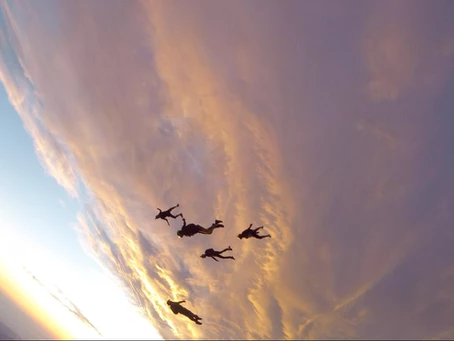 Skydiving & Hollister Weather